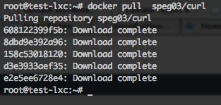 installing a new docker image